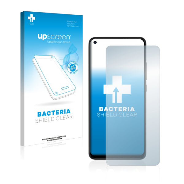 upscreen Bacteria Shield Clear Premium Antibacterial Screen Protector for Umidigi Power 3