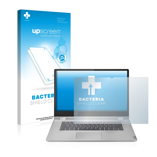 upscreen Bacteria Shield Clear Premium Antibacterial Screen Protector for Lenovo IdeaPad C340 15