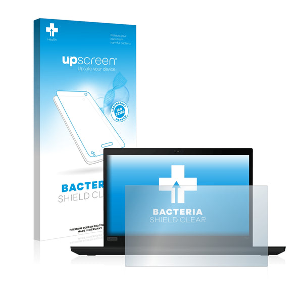 upscreen Bacteria Shield Clear Premium Antibacterial Screen Protector for Lenovo ThinkPad P43s