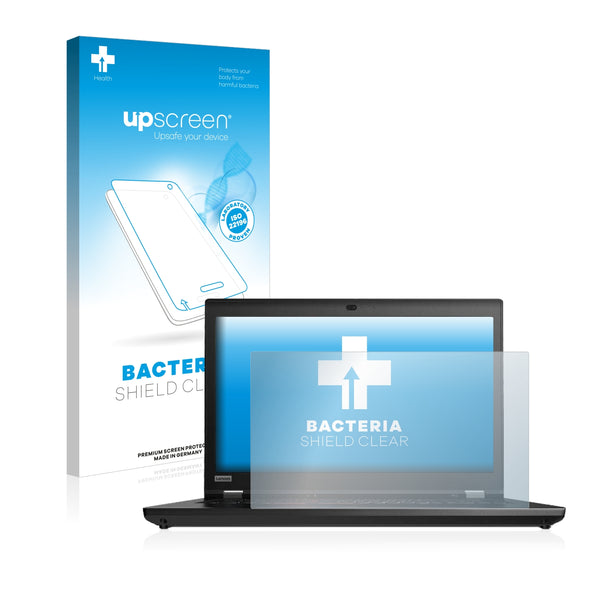 upscreen Bacteria Shield Clear Premium Antibacterial Screen Protector for Lenovo ThinkPad P73