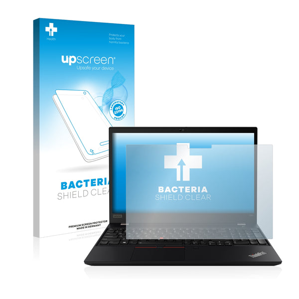 upscreen Bacteria Shield Clear Premium Antibacterial Screen Protector for Lenovo ThinkPad T590