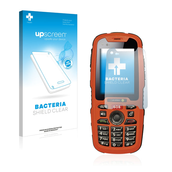 upscreen Bacteria Shield Clear Premium Antibacterial Screen Protector for i.safe Mobile IS320.1