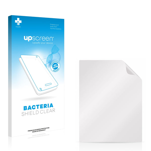 upscreen Bacteria Shield Clear Premium Antibacterial Screen Protector for Touch Panels with 3.7 inch Displays [57 mm x 75 mm, 4:3]