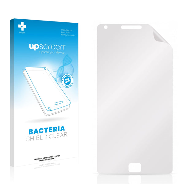 upscreen Bacteria Shield Clear Premium Antibacterial Screen Protector for Pantech Vega Iron 2