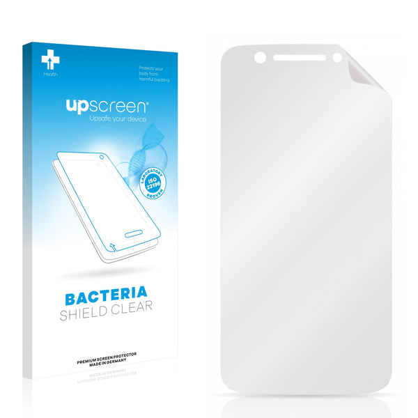 upscreen Bacteria Shield Clear Premium Antibacterial Screen Protector for Prestigio MultiPhone 5508 DUO