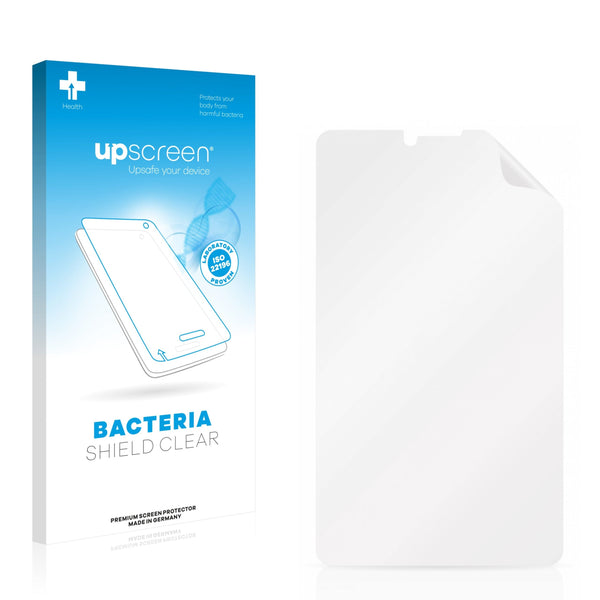 upscreen Bacteria Shield Clear Premium Antibacterial Screen Protector for Point Of View Mobii Onyx Tab I549
