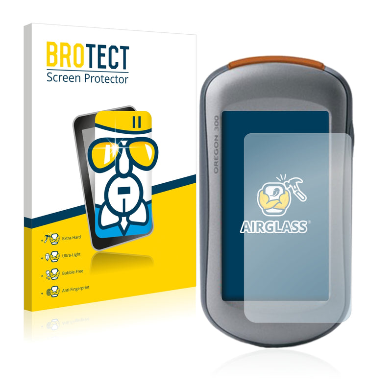 BROTECT AirGlass Glass Screen Protector for Garmin Oregon 300