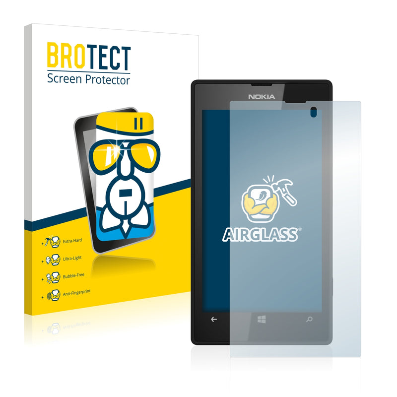 BROTECT AirGlass Glass Screen Protector for Nokia Lumia 520
