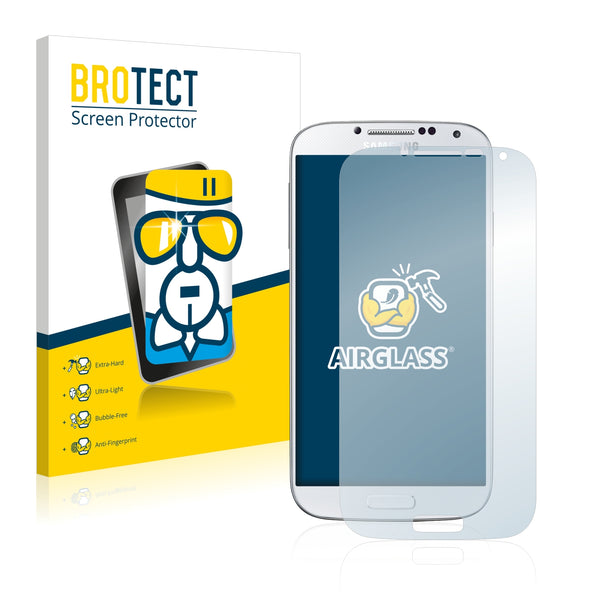 BROTECT AirGlass Glass Screen Protector for Samsung Galaxy S4