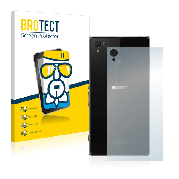 BROTECT AirGlass Glass Screen Protector for Sony Xperia Z1 C6943 (Back)