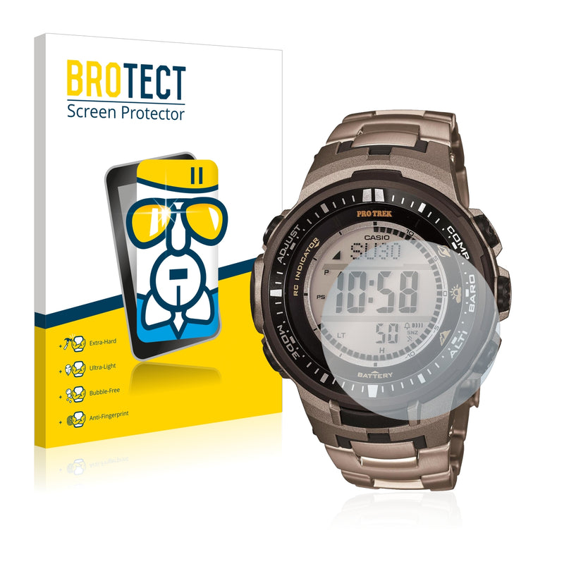 BROTECT AirGlass Glass Screen Protector for Casio Pro Trek PRW-3000T-7JF