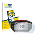 BROTECT AirGlass Glass Screen Protector for Ducati Monster 1200 (Colour-TFT-Display)