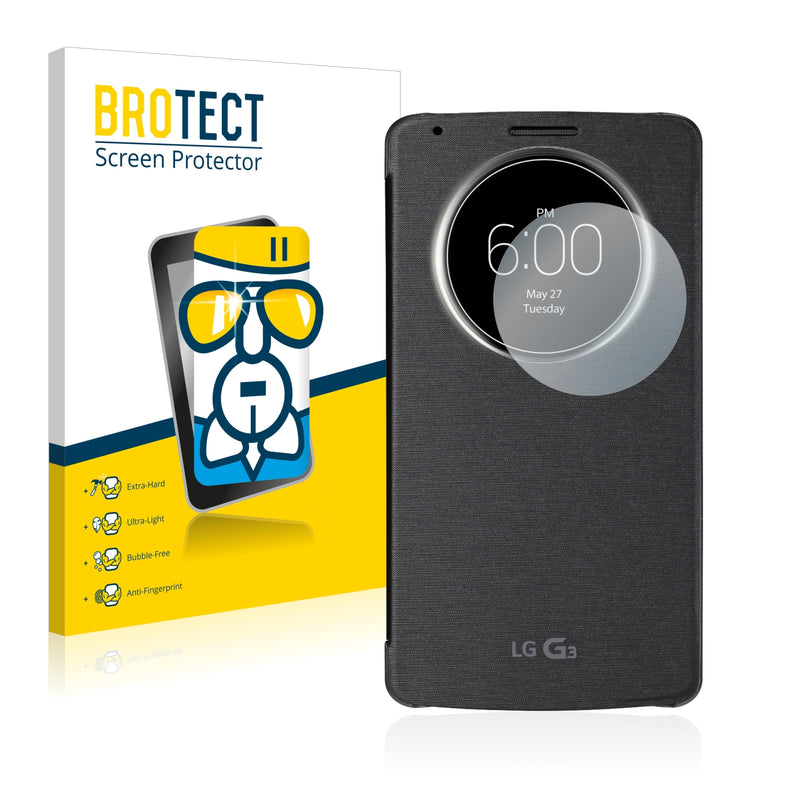 BROTECT AirGlass Glass Screen Protector for LG QuickCircle for G3