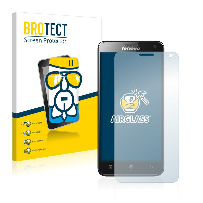 BROTECT AirGlass Glass Screen Protector for Lenovo S580