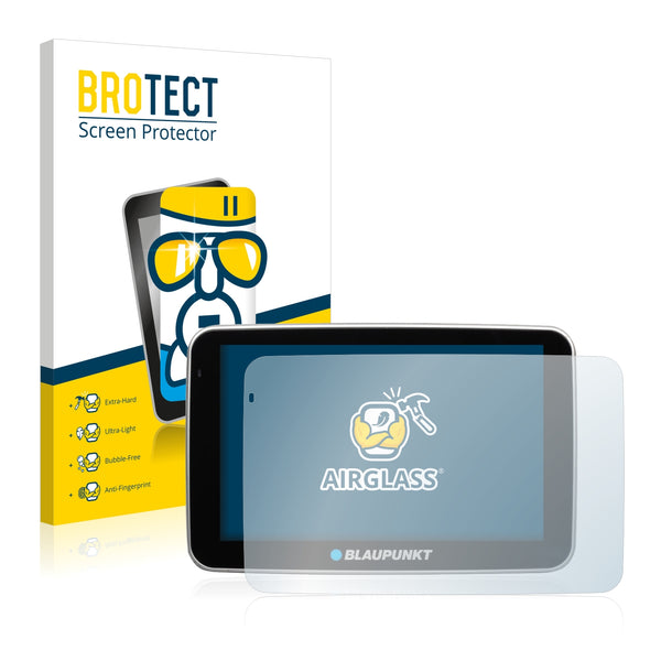 BROTECT AirGlass Glass Screen Protector for Blaupunkt TravelPilot 51