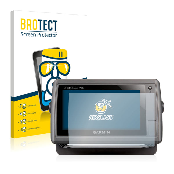 BROTECT AirGlass Glass Screen Protector for Garmin echoMAP 70dv