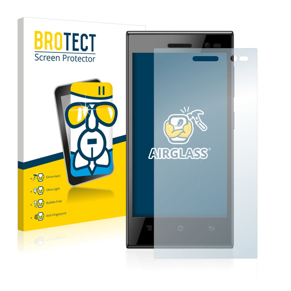 BROTECT AirGlass Glass Screen Protector for Prestigio Muze A3