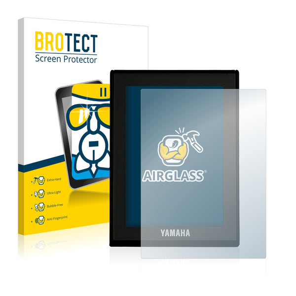 BROTECT AirGlass Glass Screen Protector for Yamaha LCD Display (E-Bike Display)