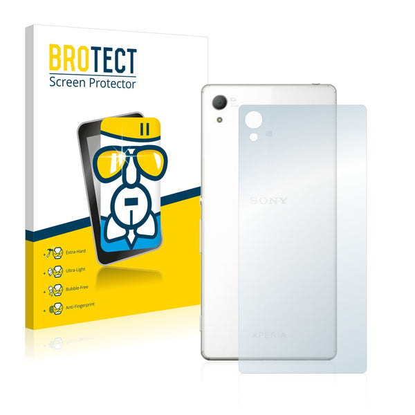 BROTECT AirGlass Glass Screen Protector for Sony Xperia Z4 (Back)