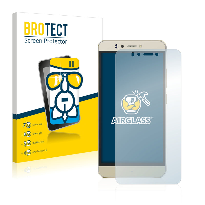 BROTECT AirGlass Glass Screen Protector for Mediacom PhonePad Duo S531