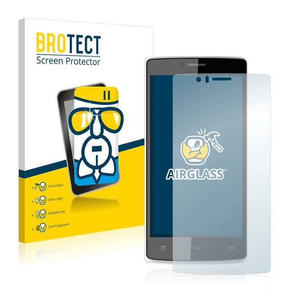 BROTECT AirGlass Glass Screen Protector for Archos 50d Helium