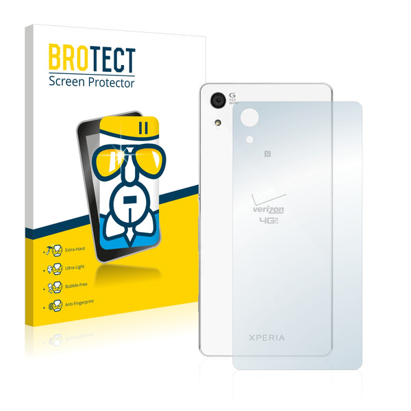 BROTECT AirGlass Glass Screen Protector for Sony Xperia Z4v (Back)