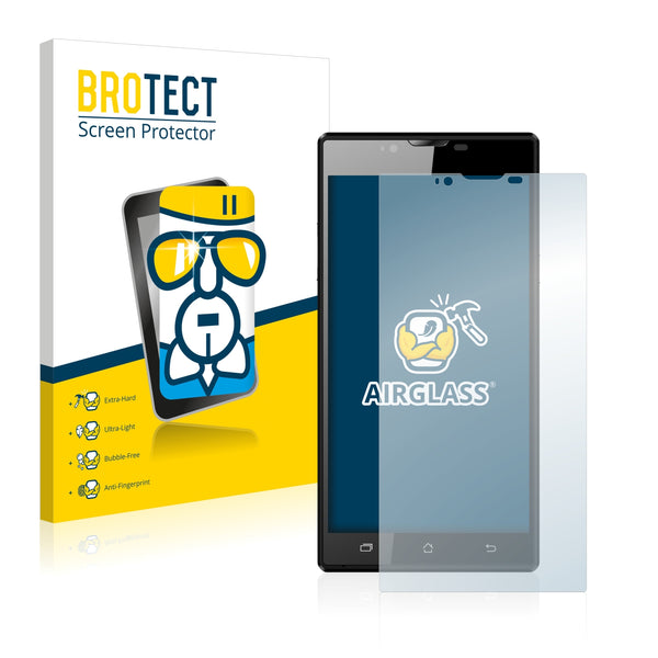 BROTECT AirGlass Glass Screen Protector for Archos 55 Platinum
