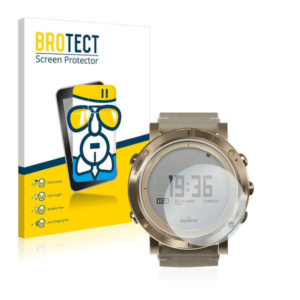 BROTECT AirGlass Glass Screen Protector for Suunto Essential Gold