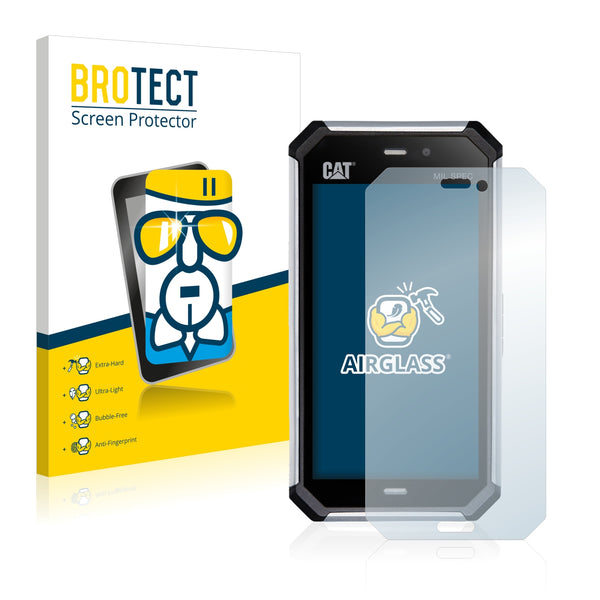 BROTECT AirGlass Glass Screen Protector for Caterpillar Cat S50c