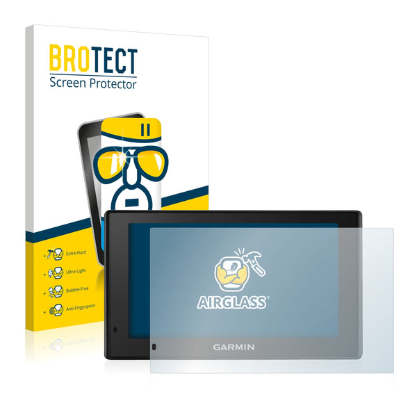 BROTECT AirGlass Glass Screen Protector for Garmin DriveAssist 50 LMT-D