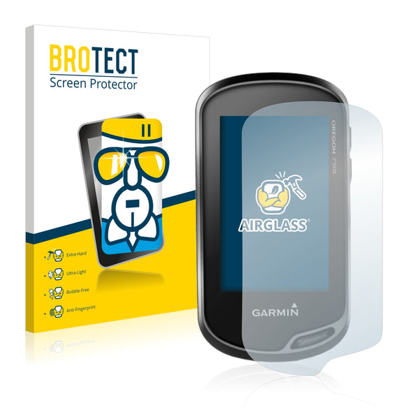 BROTECT AirGlass Glass Screen Protector for Garmin Oregon 750t
