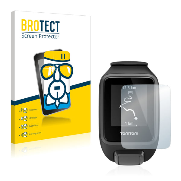 BROTECT AirGlass Glass Screen Protector for TomTom Spark 3