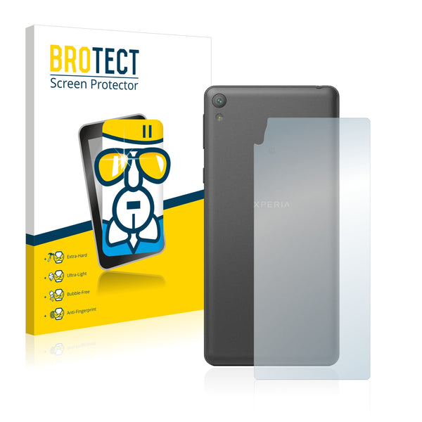 BROTECT AirGlass Glass Screen Protector for Sony Xperia E5 (Back)