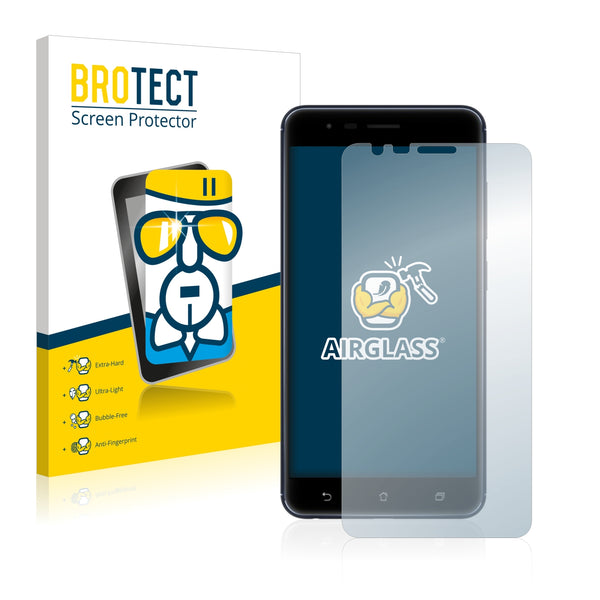 BROTECT AirGlass Glass Screen Protector for Asus ZenFone 3 Zoom ZE553KL