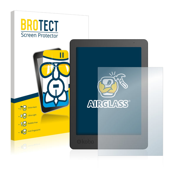 BROTECT AirGlass Glass Screen Protector for Kobo Aura Edition 2