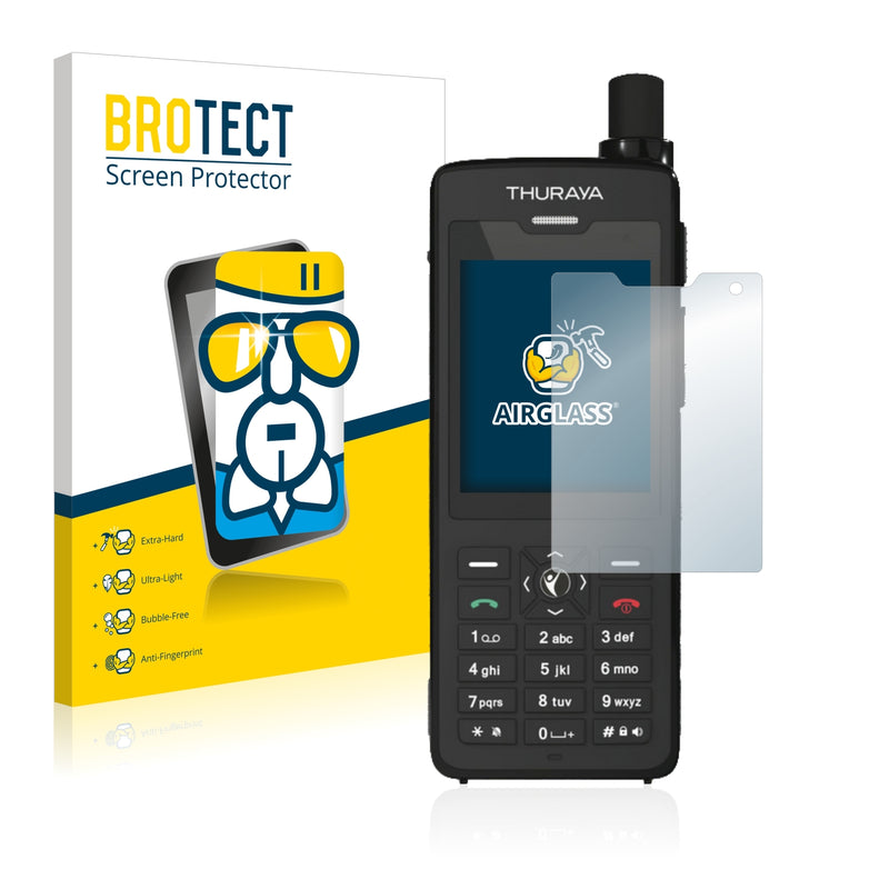 BROTECT AirGlass Glass Screen Protector for Thuraya XT-Pro Dual (2016/2017)