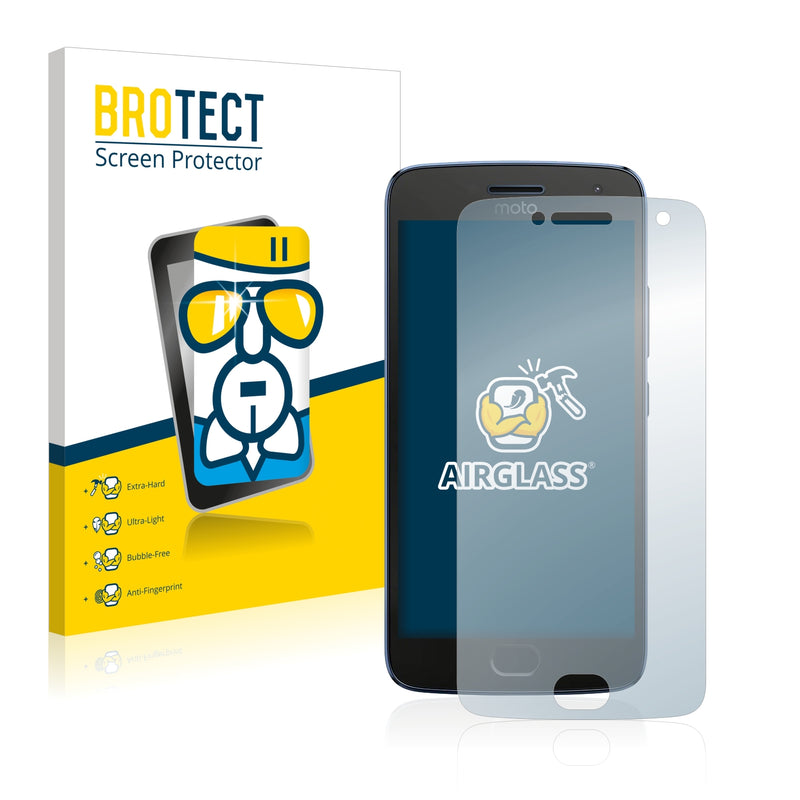 BROTECT AirGlass Glass Screen Protector for Lenovo Moto G5 Plus