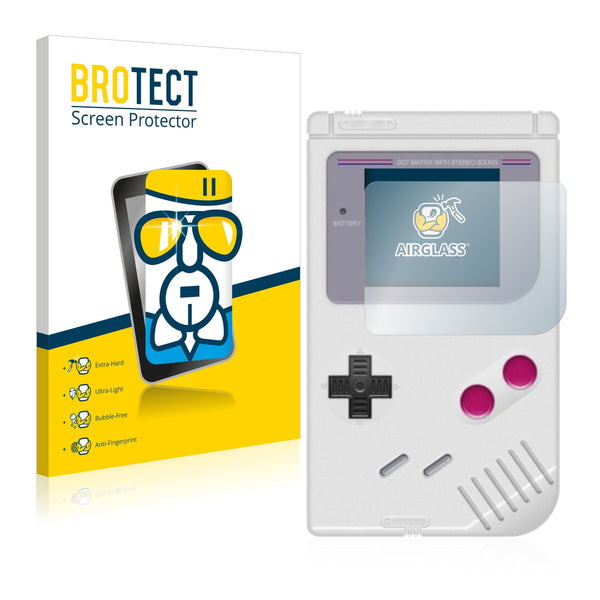 BROTECT AirGlass Glass Screen Protector for Nintendo Gameboy (1989)