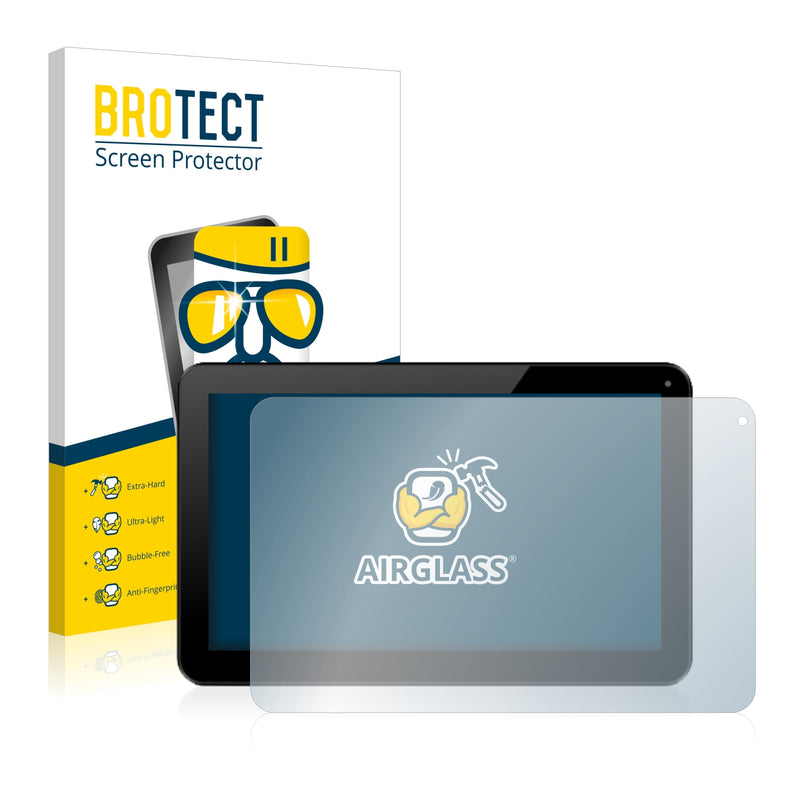 BROTECT AirGlass Glass Screen Protector for Logicom L-ite Tab 1060