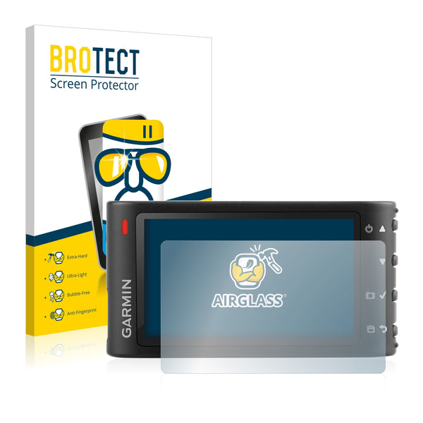 BROTECT AirGlass Glass Screen Protector for Garmin Dash Cam 35