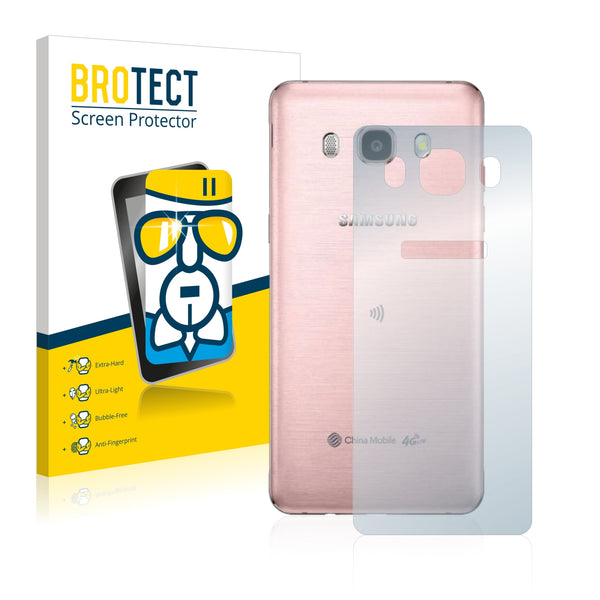 BROTECT AirGlass Glass Screen Protector for Samsung Galaxy J5 Duos 2016 (Back)