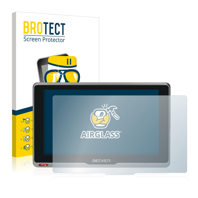 BROTECT AirGlass Glass Screen Protector for Becker Transit.6sl EU Plus