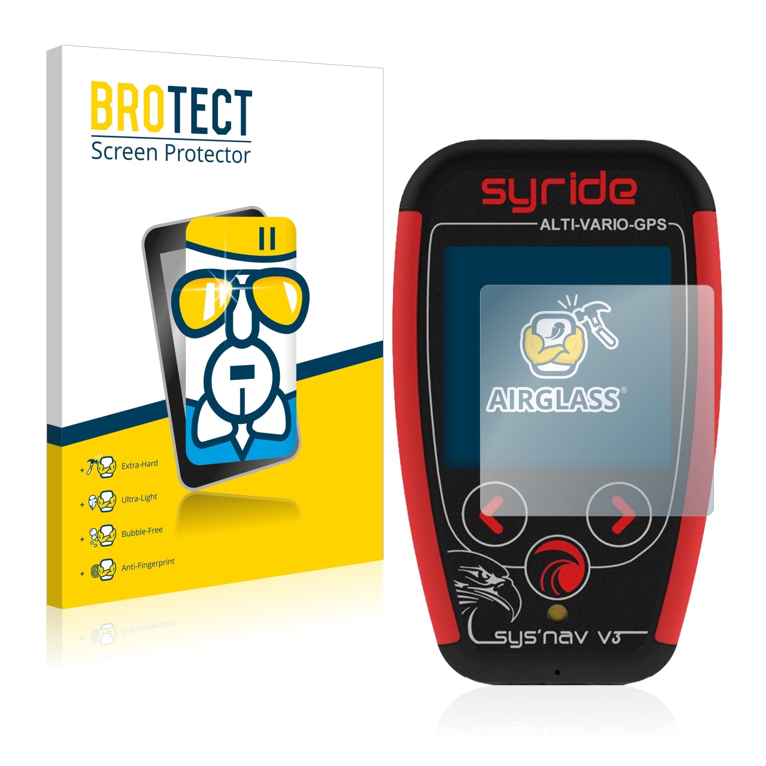 Screen Protectors for Syride Sys'Nav V3 – ScreenShield