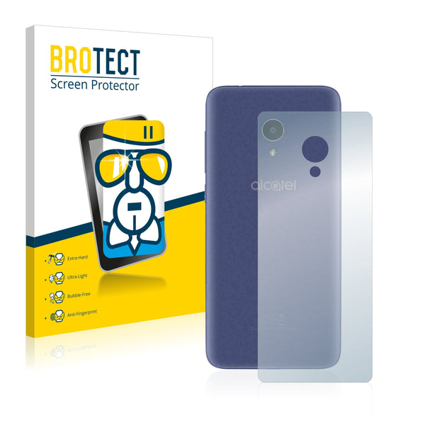 BROTECT AirGlass Glass Screen Protector for Alcatel 1X (Back)