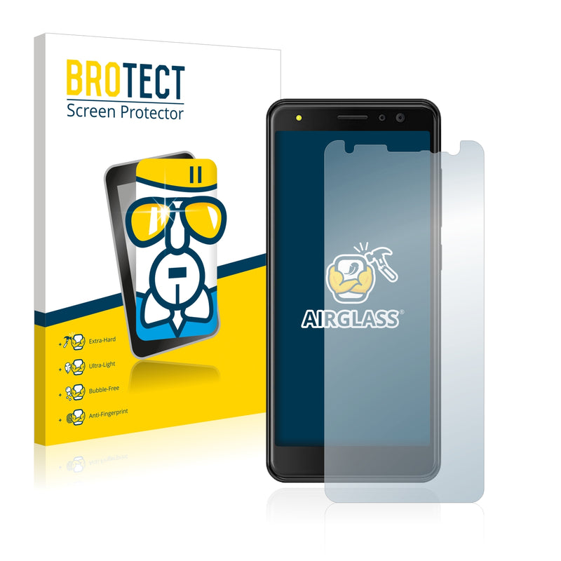 BROTECT AirGlass Glass Screen Protector for Energizer Power Max P490S