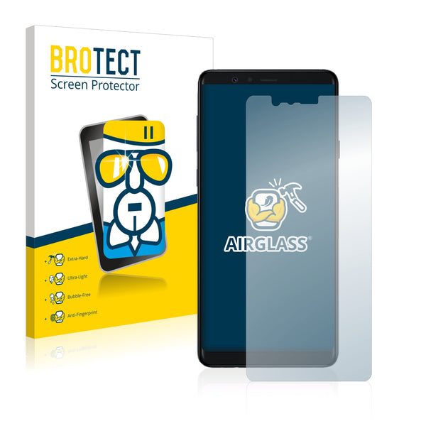 BROTECT AirGlass Glass Screen Protector for Samsung Galaxy A8 Star 2018