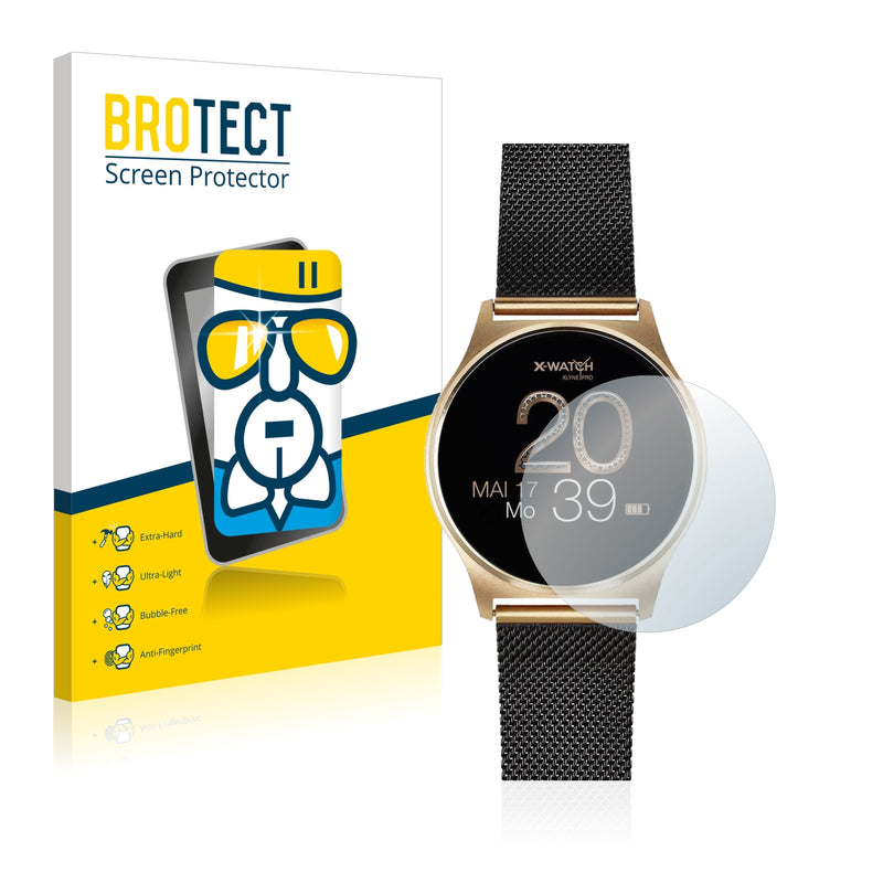 BROTECT AirGlass Glass Screen Protector for Xlyne X-Watch Joli XW Pro