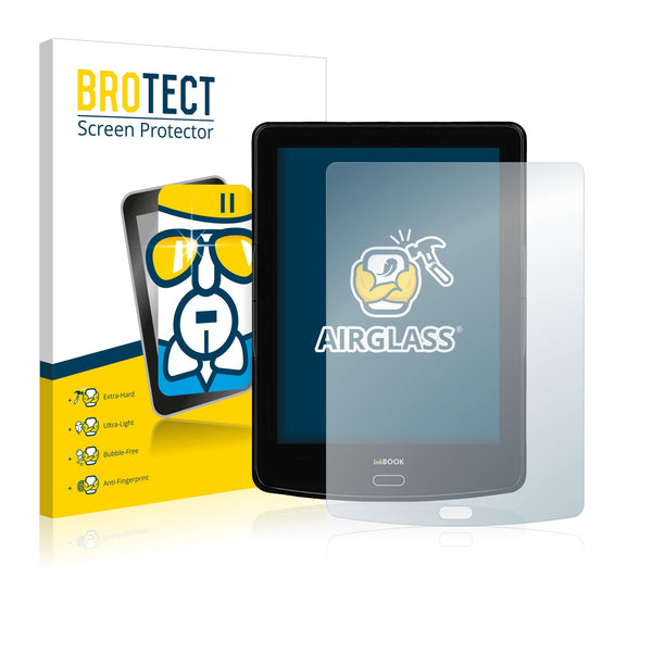 BROTECT AirGlass Glass Screen Protector for inkBOOK Prime HD