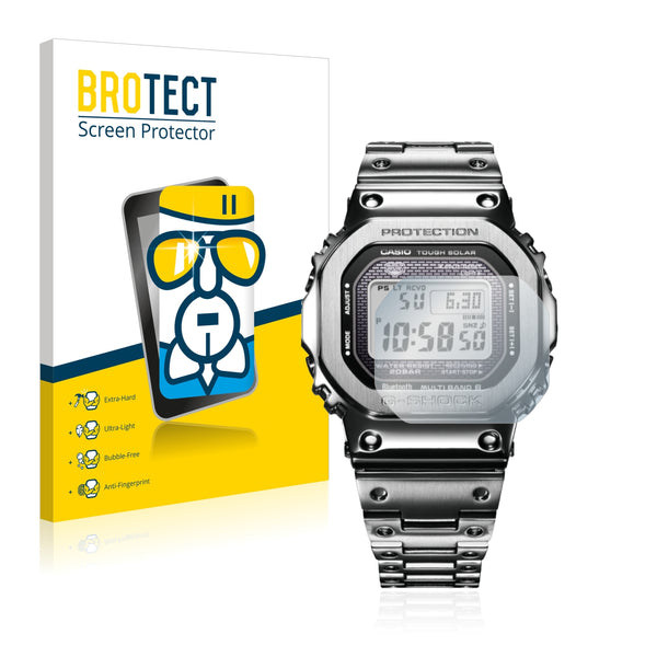 BROTECT AirGlass Glass Screen Protector for Casio G-Shock GMW-B5000D-1ER