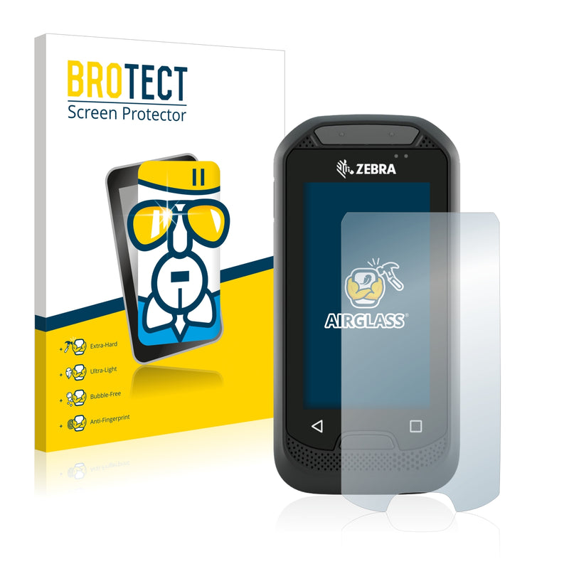 BROTECT AirGlass Glass Screen Protector for Zebra EC30